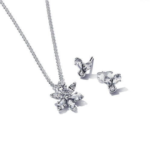 Sparkling Herbarium Cluster Jewellery Gift Set