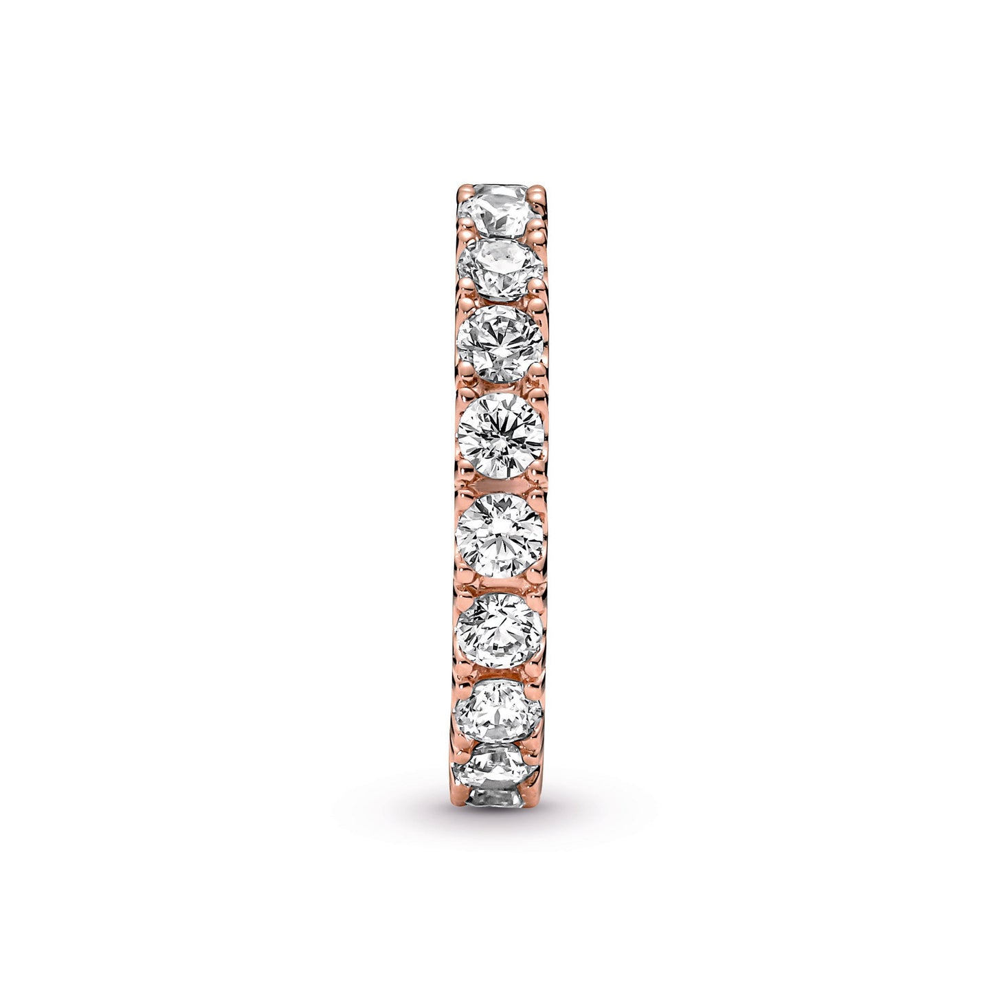 Sparkling Row Eternity Ring