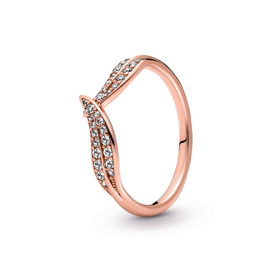Sparkling Leaves Ring