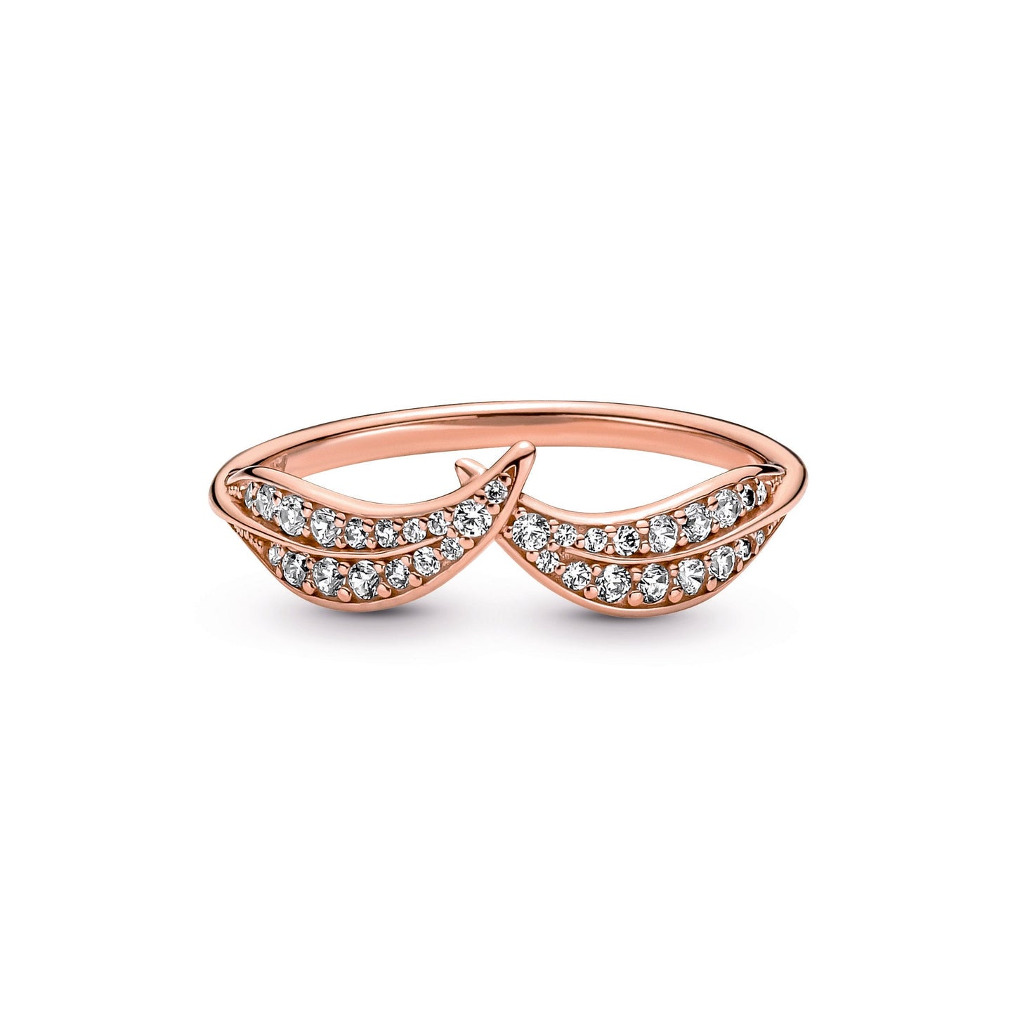 Sparkling Leaves Ring