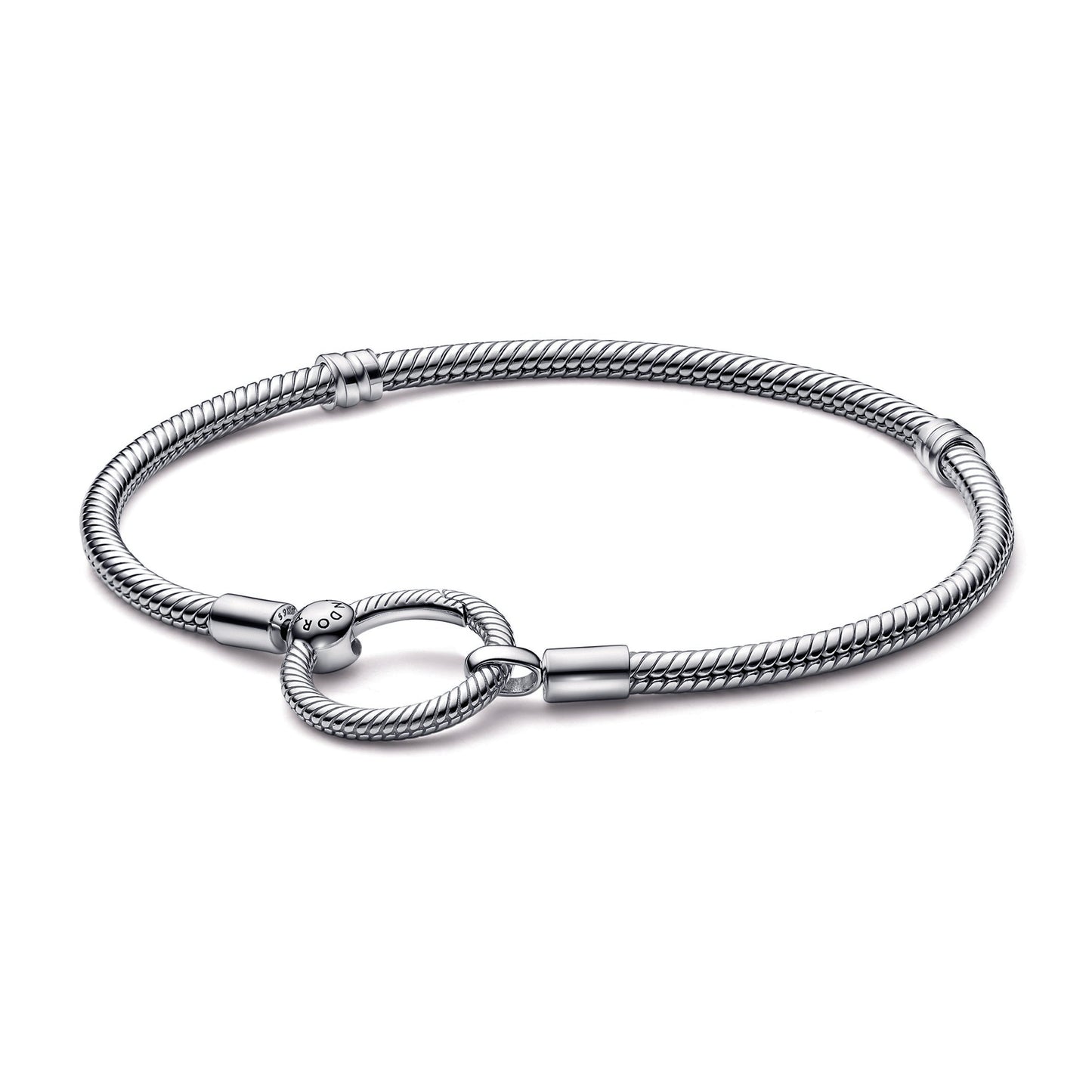 Pandora Moments O Closure Snake Chain Bracelet