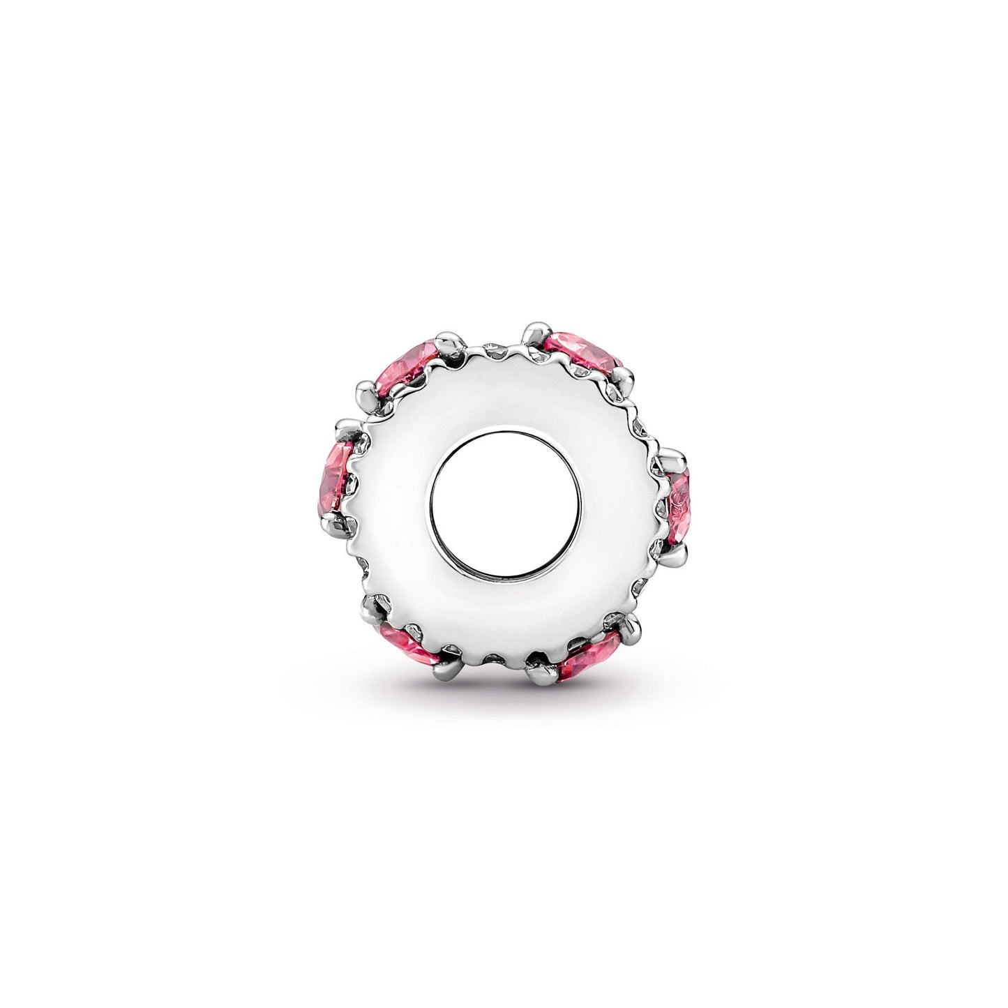 Sparkling Triple Halo Hearts Charm