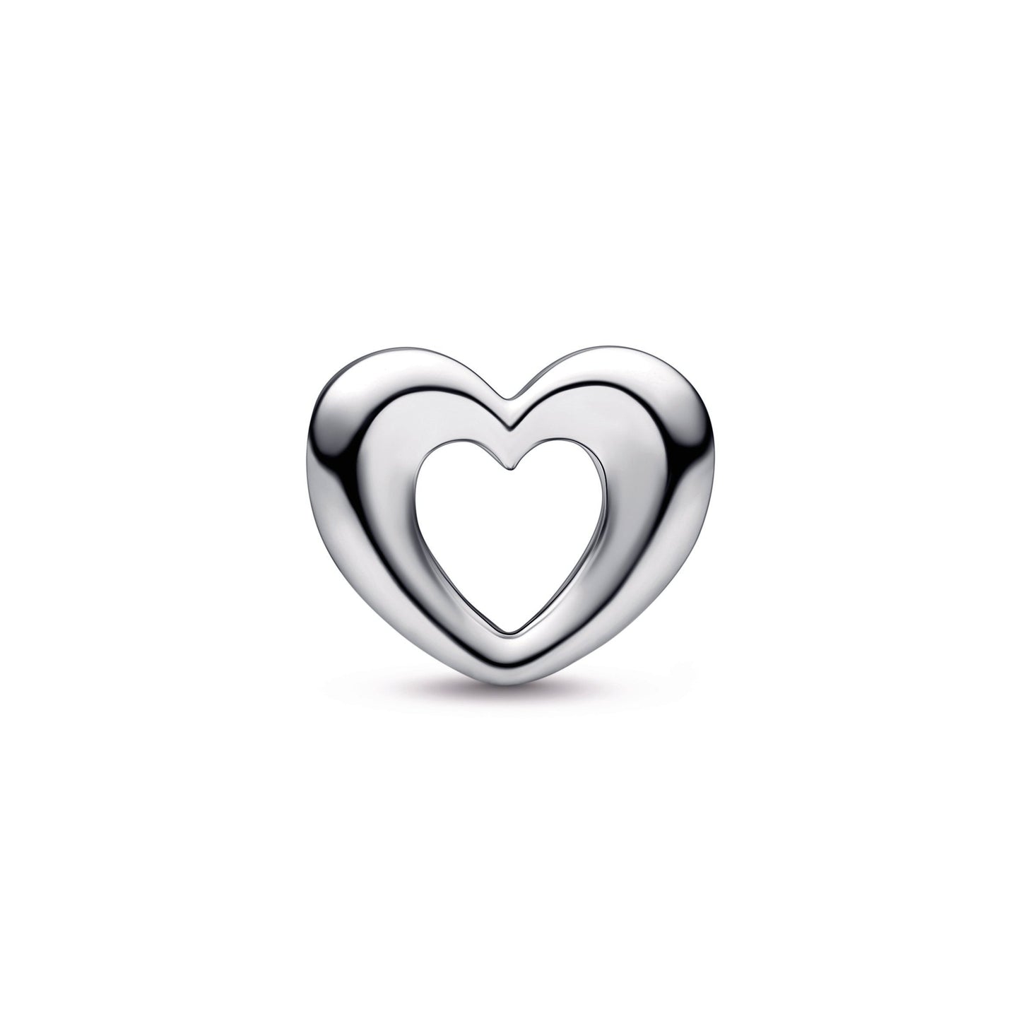 Radiant Open Heart Charm