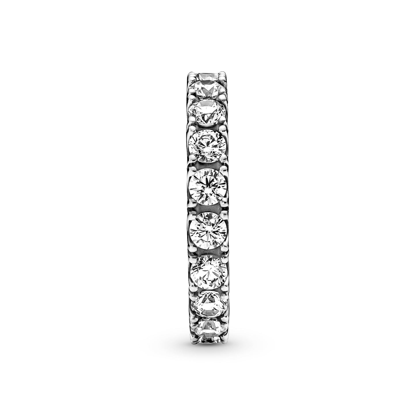 Sparkling Row Eternity Ring