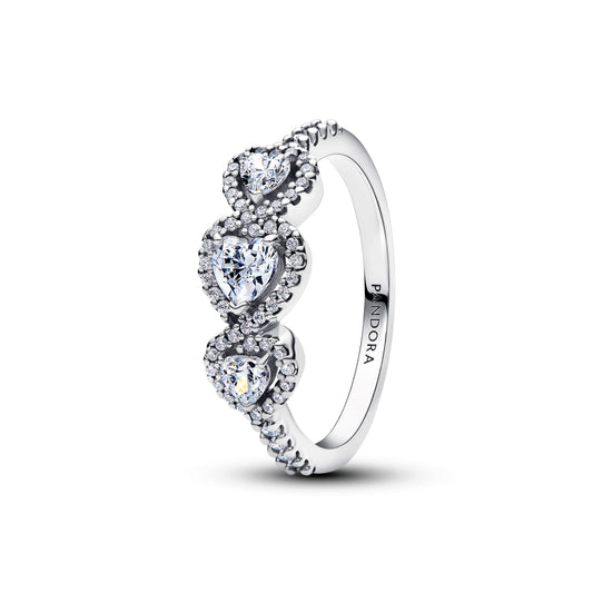 Halo Heart Trilogy Ring