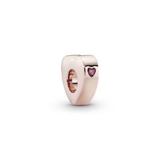Red Heart You & Me Spacer Charm