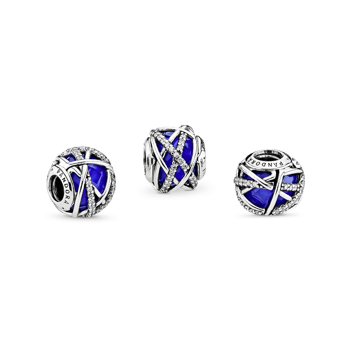 Blue Galaxy Charm