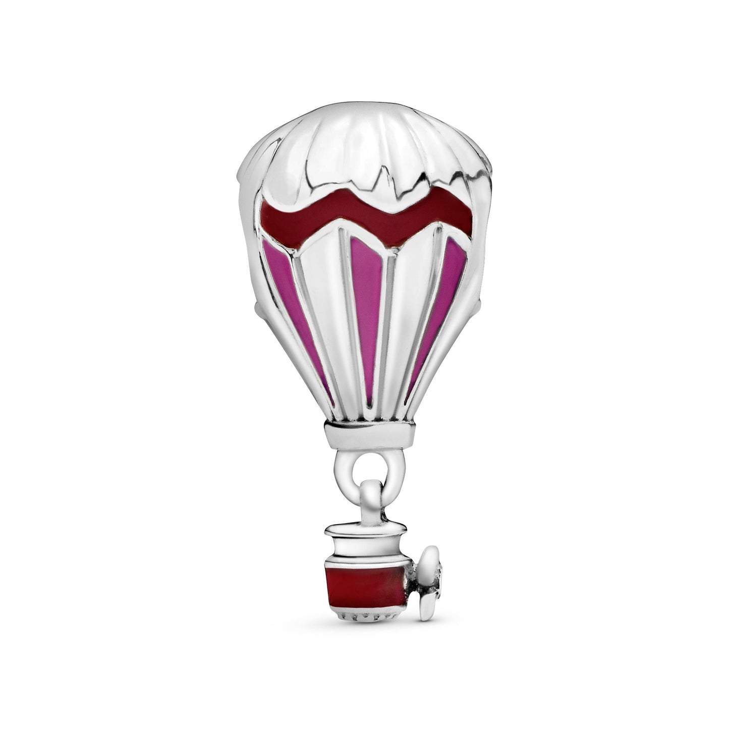 Red Hot Air Balloon Travel Charm